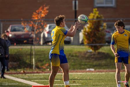 RSEQ 2023 - FINAL Coll. RUGBY MASC. - J.Abbott (22) vs (24) André Laurendeau (1ST HALF)