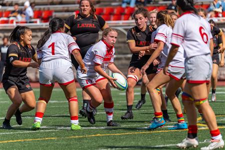 RSEQ 2023 RUGBY F/W - MCGILL MARTLETS (0) vs (84) Rouge et Or Laval University