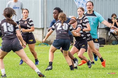 Rugby Québec - Tournoi des Régions - Chaudière-Appalaches (14) vs (0) Lac St-Louis - Finale U16F