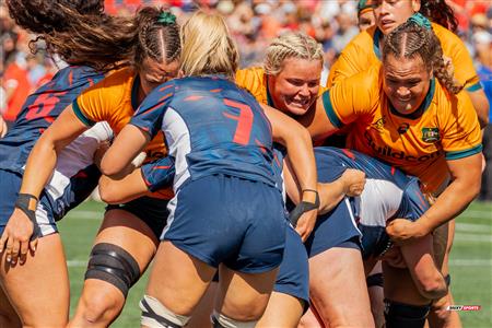 World Rugby Pacific Four Series - Australia (58) vs (17) USA - First Half