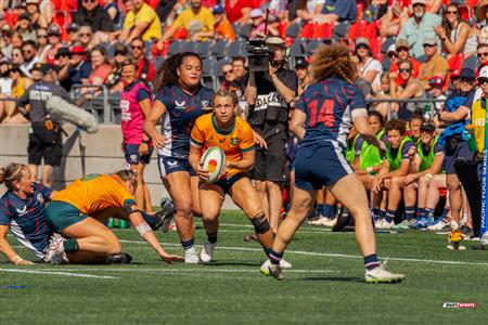 World Rugby Pacific Four Series - Australia (58) vs (17) USA - First Half