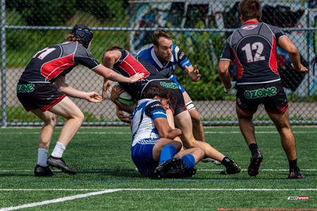 Rugby Québec - Parc Olympique (18) vs (31) Club de Rugby de Québec (M2) - 2eme mi-temps