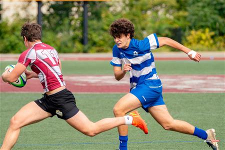 RSEQ 2023 RUGBY - Dynamiques de Brébeuf (12) VS (18) Blues of Dawson