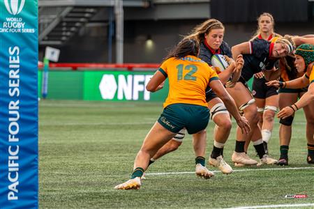 WORLD RUGBY PACIFIC FOUR SERIES - CANADA (45) VS (7) Australia - First Half - Reel A
