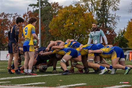 RSEQ 2023 - FINAL Coll. RUGBY MASC. - J.Abbott (22) vs (24) André Laurendeau (2nd HALF)