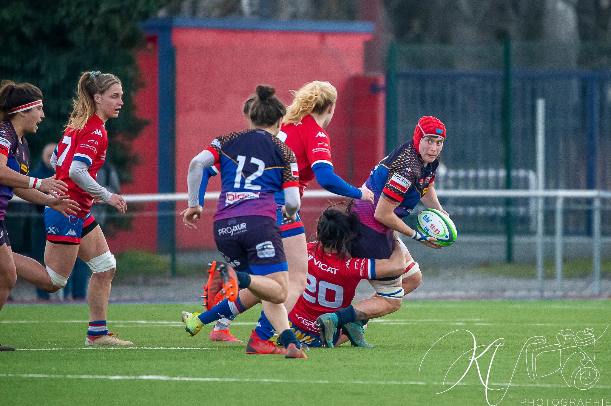  FC Grenoble Rugby - Blagnac - Rugby - FC Grenoble Amazones (21) VS (44) Blagnac (#2023FCGvBLA02) Photo by: Karine Valentin | Siuxy Sports 2023-02-12