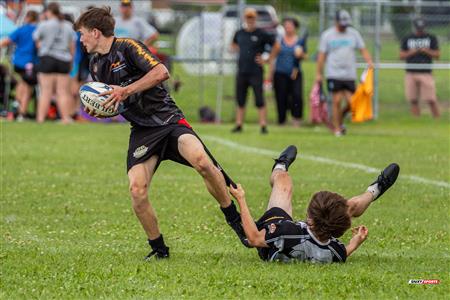 Rugby Québec - Tournoi des Régions - Montréal-Bourassa (17) vs (14) Chaudière-Appalaches - Finale U1