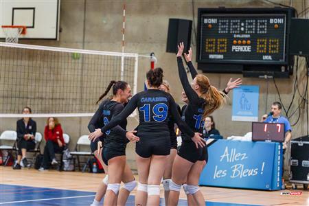 RSEQ - 2023 Volley F - Université de Montréal (3) vs (1) McGill University