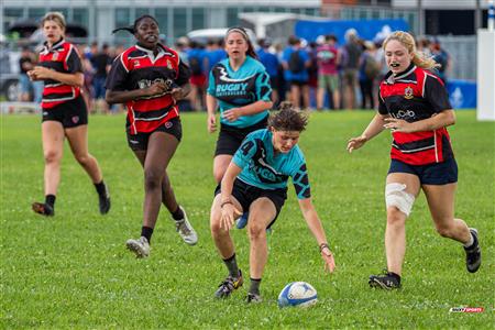 Rugby Québec - Tournoi des Régions - Sud-Ouest (26) vs (17) Lac St-Louis - Finale U18F