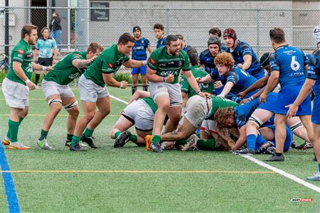RUGBY QC 2023 (M1) - Parc Olympique Rugby (13) VS (42) Montreal Irish RFC