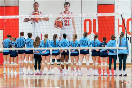 RSEQ - 2023 Volley F - McGill University (3) vs (0) UQAM