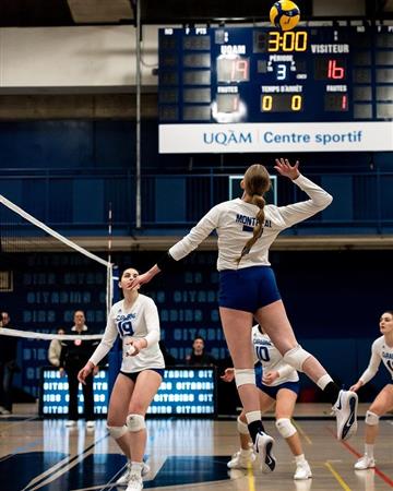 RSEQ - 2023 VOLLEY F - UQAM (3) VS (2) UNIVERSITÉ DE MONTRÉAL