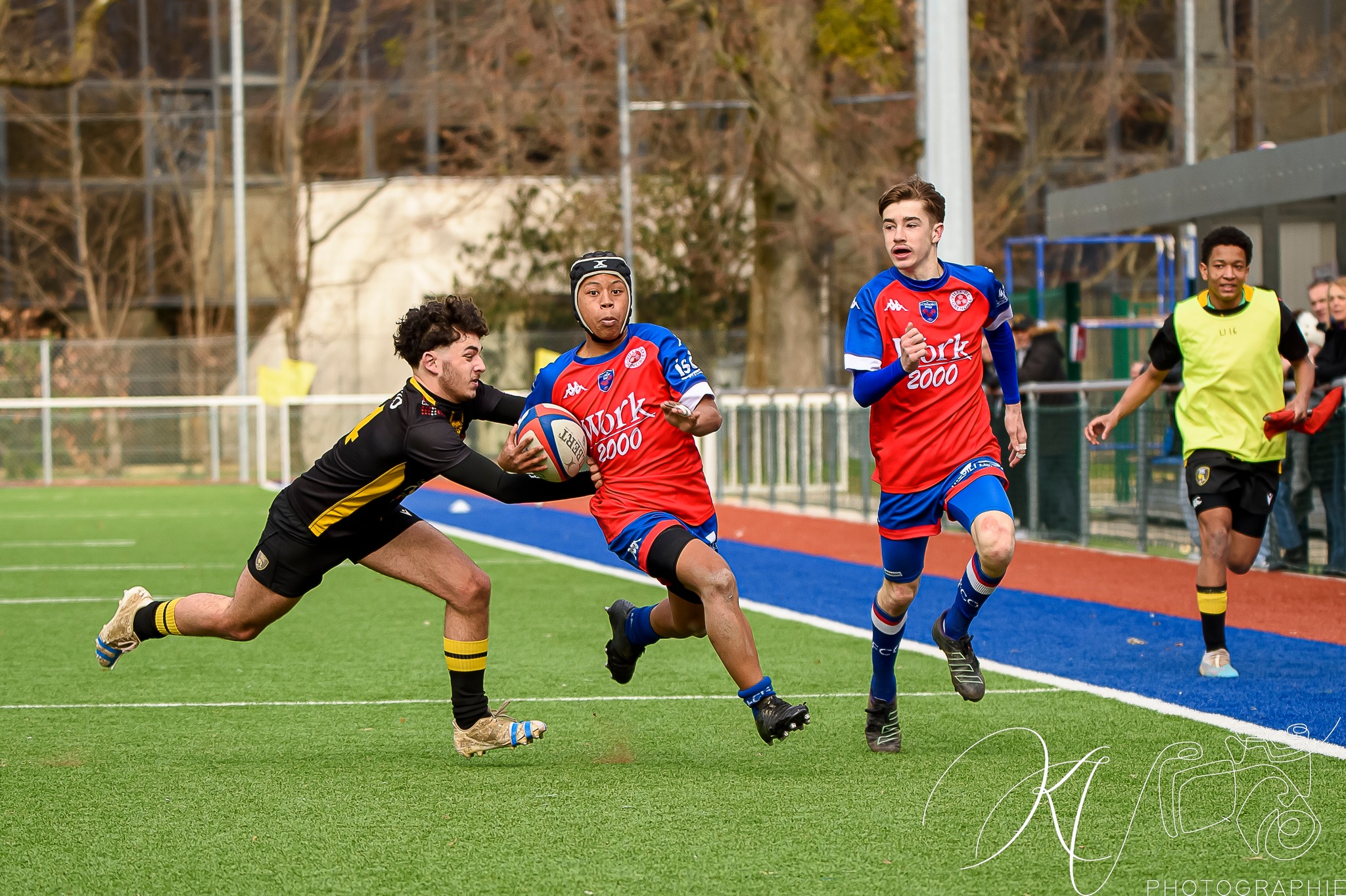  FC Grenoble Rugby - Stade Olympique de Chambéry rugby - Rugby - Alamercery (Amical) - FCG vs SOC (#2023AlamFCGSOC02) Photo by: Karine Valentin | Siuxy Sports 2023-02-25