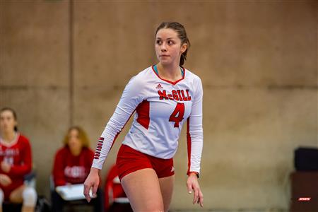 RSEQ - 2023 Volley F - Université de Montréal (1) vs (3) McGill University - R4