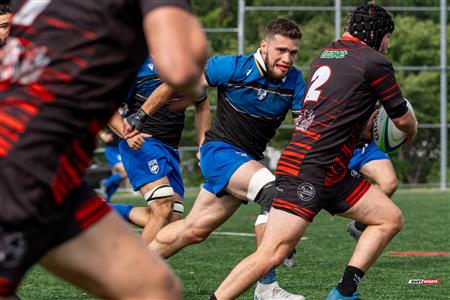 Rugby Québec - Parc Olympique (28) vs (10) Club de Rugby de Québec (M1) - 1ère mi-temps