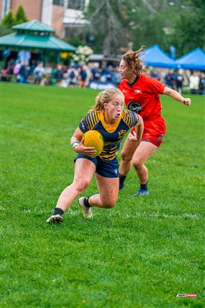 RUGBY QUÉBEC FINALES SL F SÉNIORS 2023 SAB QC- CRQ I 41 VS 0 TMR I