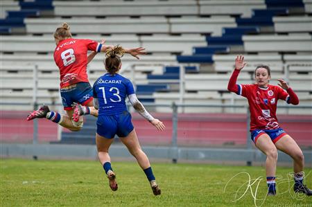 Dorine Perrin - Rugby - FCG Amazones (18) VS (16) LMRCV - FC Grenoble Rugby - Lille Métropole Rugby Club Villeneuvois