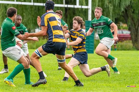 Rugby Québec - Montreal Irish (5) vs (43) TMR RFC - Semi Finales M1 - 1er mi-temps
