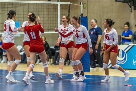 RSEQ - Volley Fém - UdM (2) vs (3) McGill - R1