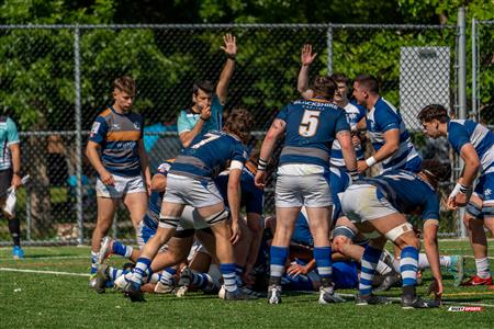 Équipe Québec SR XV (56) vs (17) Toronto Arrows Academy - Reel 1 - Première Mi-Temps