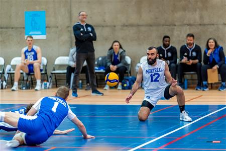 RSEQ - 2023 Volley M - Université de Montréal (1) vs (3) Université de Sherbrooke
