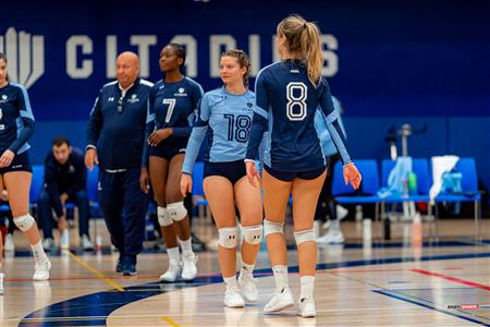 RSEQ - 2023 Volley F - UQAM (3) vs (2) Université de Montréal