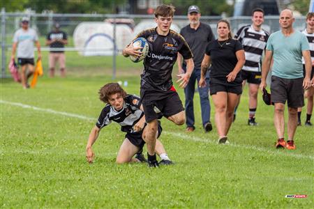 Rugby Québec - Tournoi des Régions - Montréal-Bourassa (17) vs (14) Chaudière-Appalaches - Finale U1