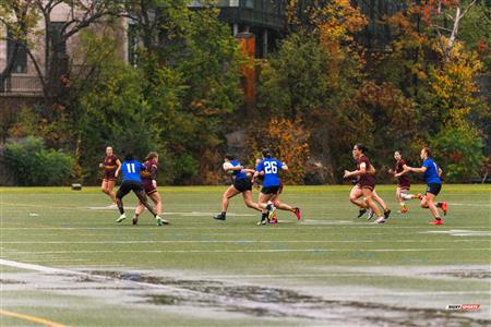 RSEQ 2023 RUGBY F - U.de Montréal (3) VS (27) Concordia U.
