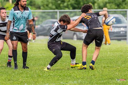 Rugby Québec - Tournoi des Régions - Montréal-Bourassa (17) vs (14) Chaudière-Appalaches - Finale U1