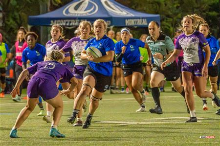 RSEQ 2023 RUGBY F - Carabins UDM (25) vs (17) Bishop's Gaiters