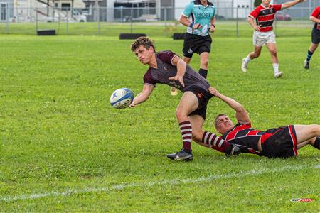 Rugby Québec - Tournoi des Régions - Lac St-Louis (12) vs (17) Estrie - Finale U18M
