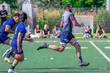 RSEQ 2023 RUGBY - UdM Carabins (7) vs ETS Piranhas (40) - Reel B