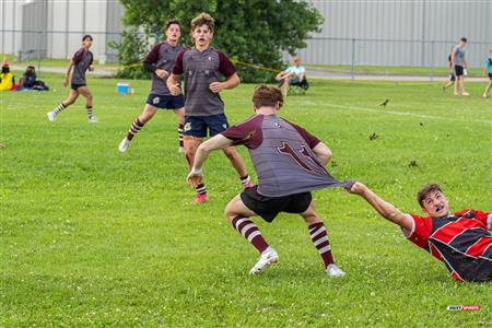 Rugby Québec - Tournoi des Régions - Lac St-Louis (12) vs (17) Estrie - Finale U18M