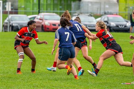 Rugby Québec Finales SL Rés F Séniors 2023 SAB QC- SABRF II 10 vs 24 BRFC II