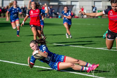 Elite 2023 - Amazones FC Grenoble (34) vs (12) Stade Rennais Rugby