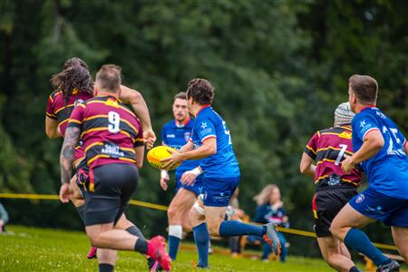 RUGBY QUÉBEC FINALES LPR3 M SÉNIORS 2023 SAB QC- XV MONTREAL 21 VS 7 MTRFC - Game