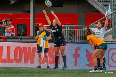 WORLD RUGBY PACIFIC FOUR SERIES - CANADA (45) VS (7) Australia - First Half - Reel A