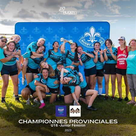 Championnes Provinciales U16-Junior Féminin 2023