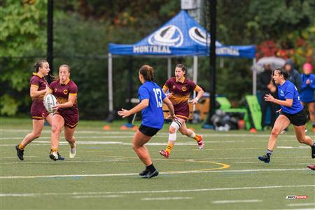 RSEQ 2023 RUGBY F - U.de Montréal (3) VS (27) Concordia U.