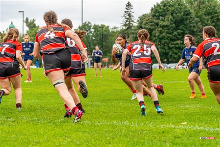 Rugby Québec Finales SL Rés F Séniors 2023 SAB QC- SABRF II 10 vs 24 BRFC II