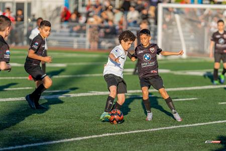 Mi-temps match - Half time match (AS Laval U-)