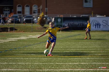 RSEQ 2023 - FINAL Coll. RUGBY Fem. - J.Abbott (30) vs (0) André Laurendeau (1ST HALF)