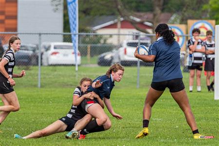 Rugby Québec - Tournoi des Régions - Chaudière-Appalaches (14) vs (0) Lac St-Louis - Finale U16F
