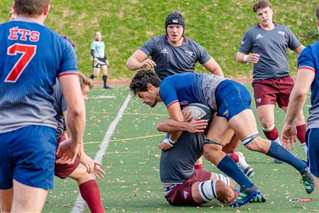 RSEQ 2023 - Final Univ. Rugby Masc. - ETS (17) vs (18) Ottawa U. (1st half)