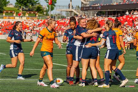 World Rugby Pacific Four Series - Australia (58) vs (17) USA - Second Half