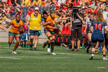 World Rugby Pacific Four Series - Australia (58) vs (17) USA - First Half