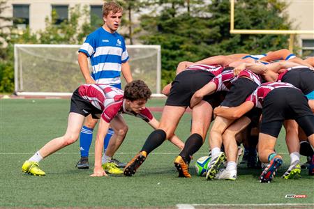 RSEQ 2023 RUGBY - Dynamiques de Brébeuf (12) VS (18) Blues of Dawson