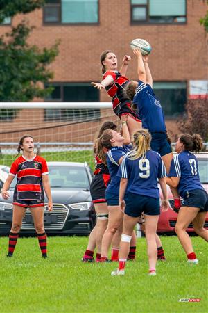 Rugby Québec Finales SL Rés F Séniors 2023 SAB QC- SABRF II 10 vs 24 BRFC II