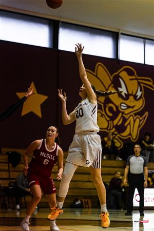RSEQ - 2023 Basketball F - Concordia (55) vs (37) McGill