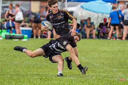 Rugby Québec - Tournoi des Régions - Montréal-Bourassa (17) vs (14) Chaudière-Appalaches - Finale U1